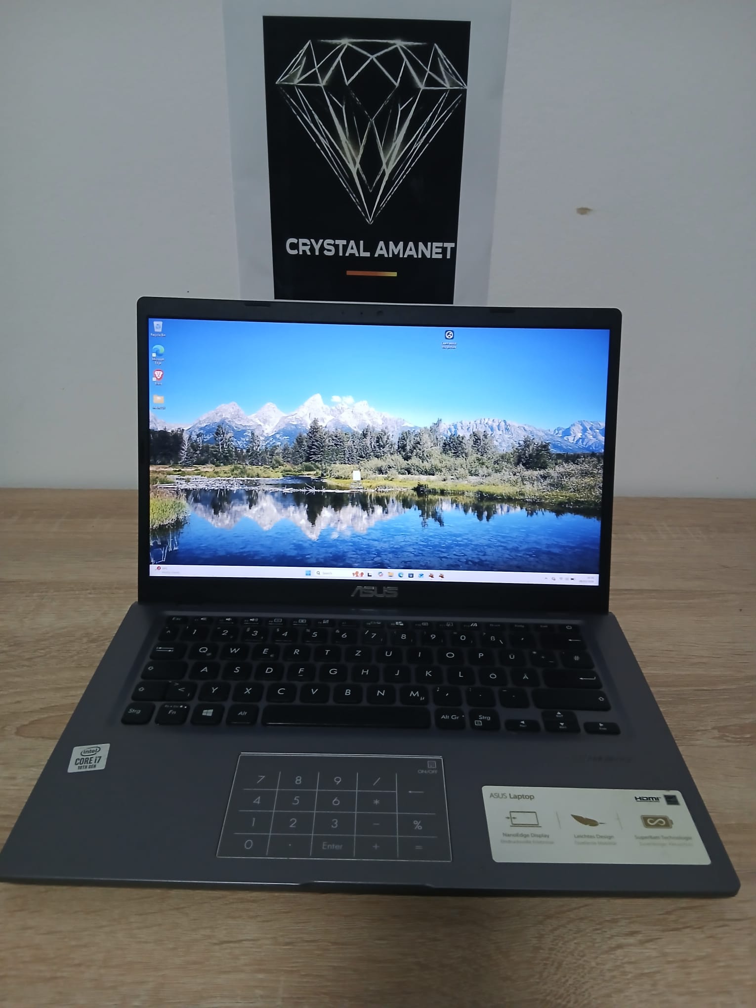 Laptop Asus i7-1065G7, 8GB, 512GB SSD
