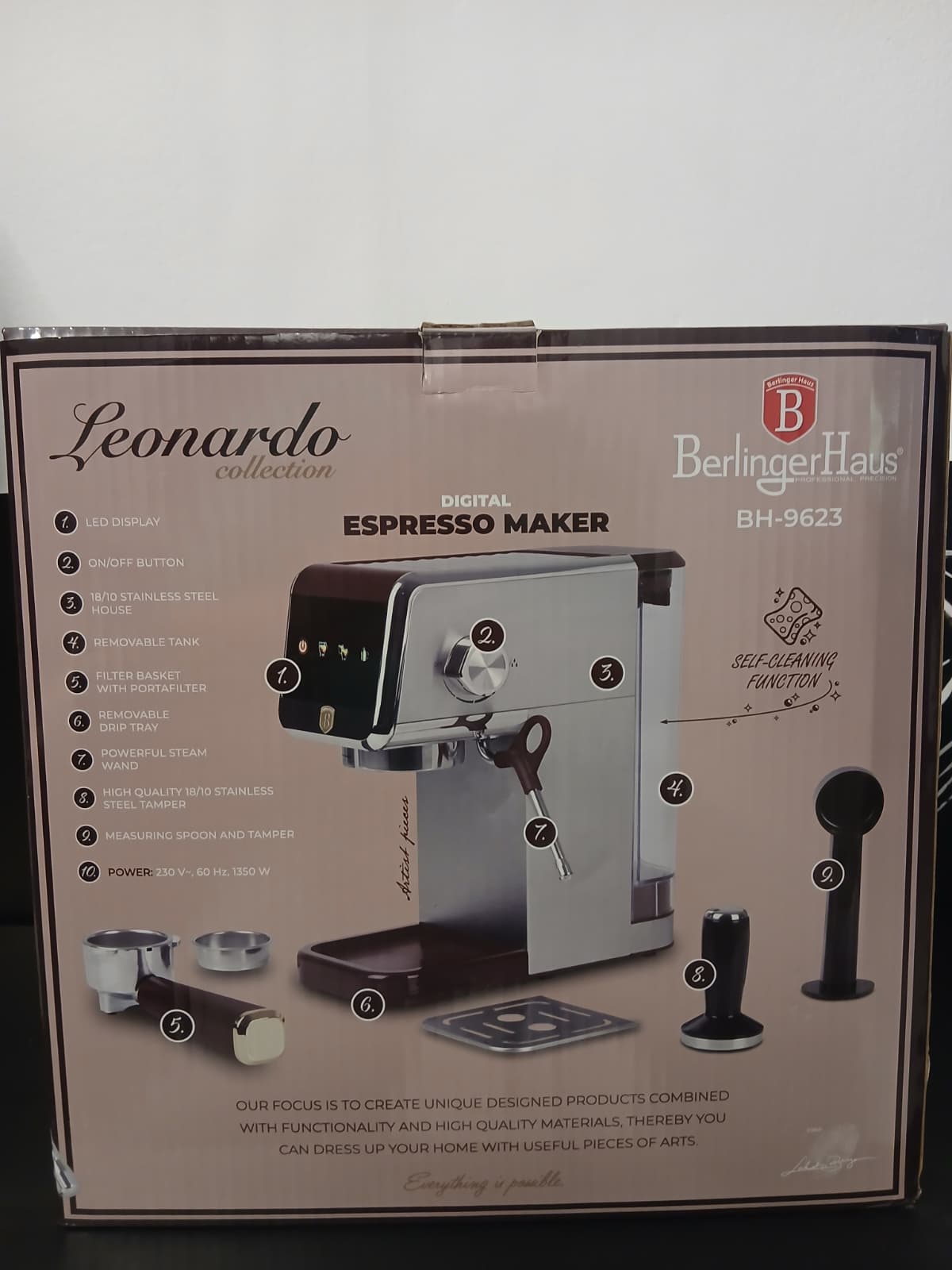 Espressor Digital BerlingerHaus BH-9623