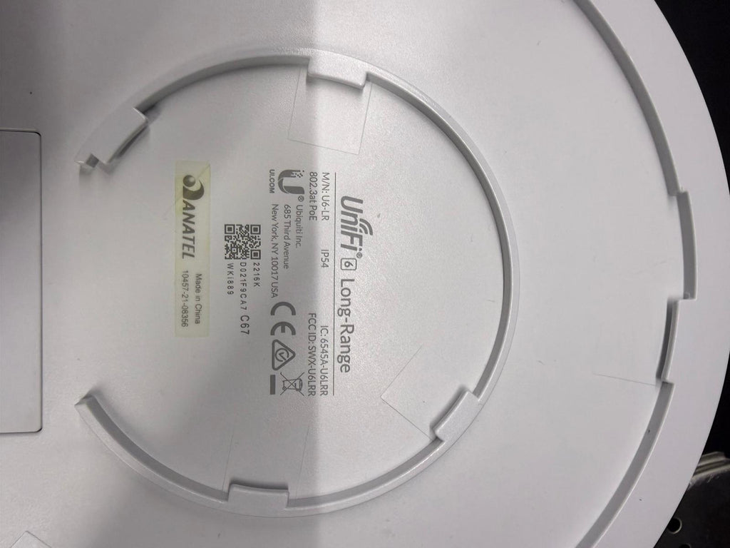Access Point Ubiquiti Unifi U6-LR + POE Injector