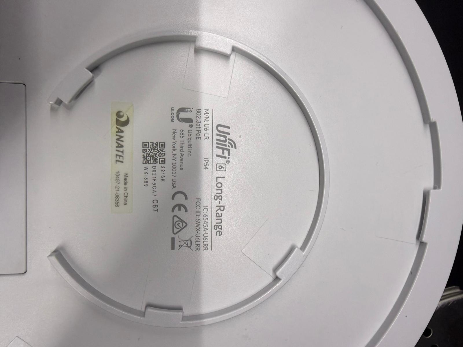 Access Point Ubiquiti Unifi U6-LR + POE Injector