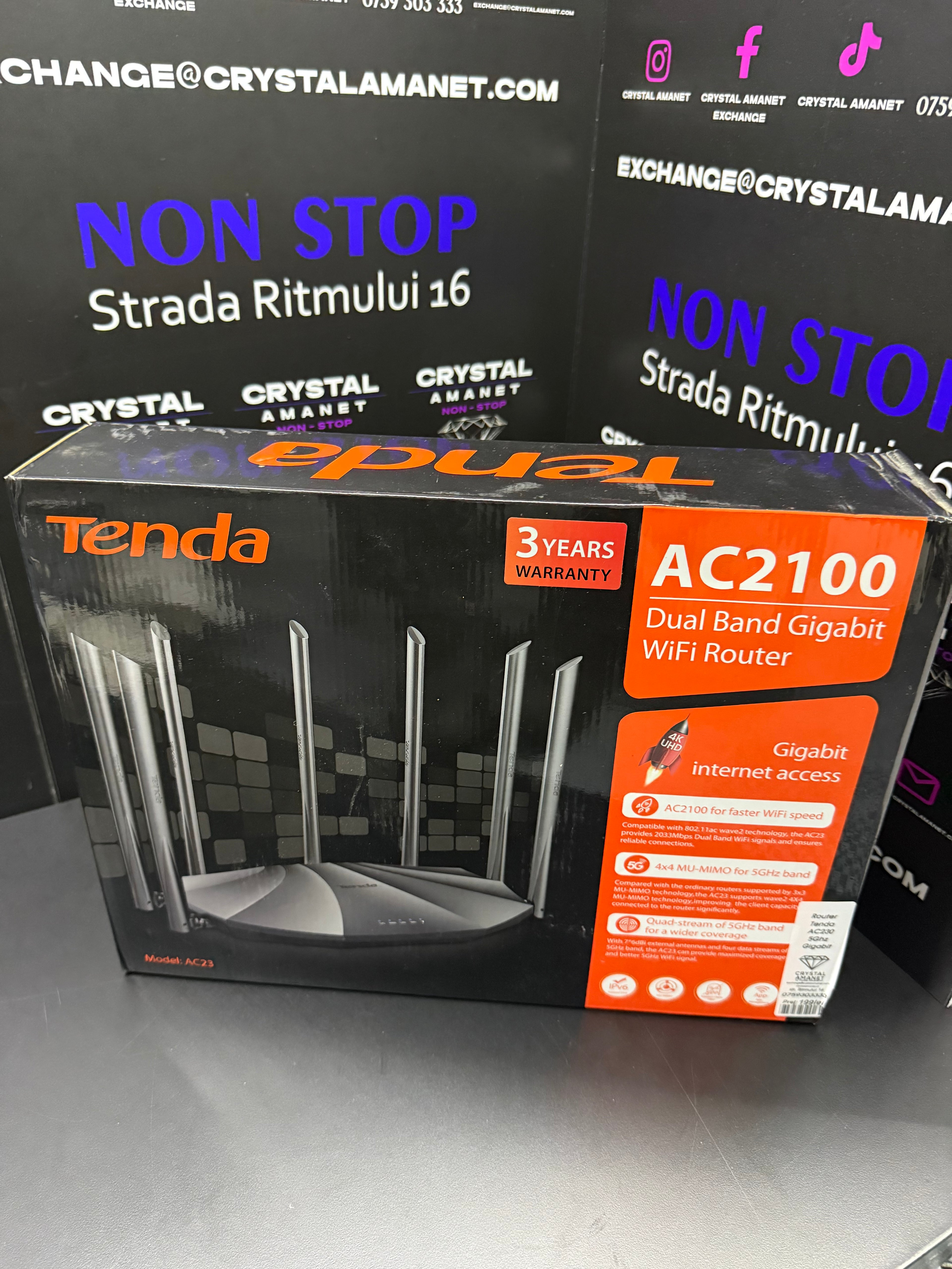 Router Tenda AC230 5Ghz Gigabit