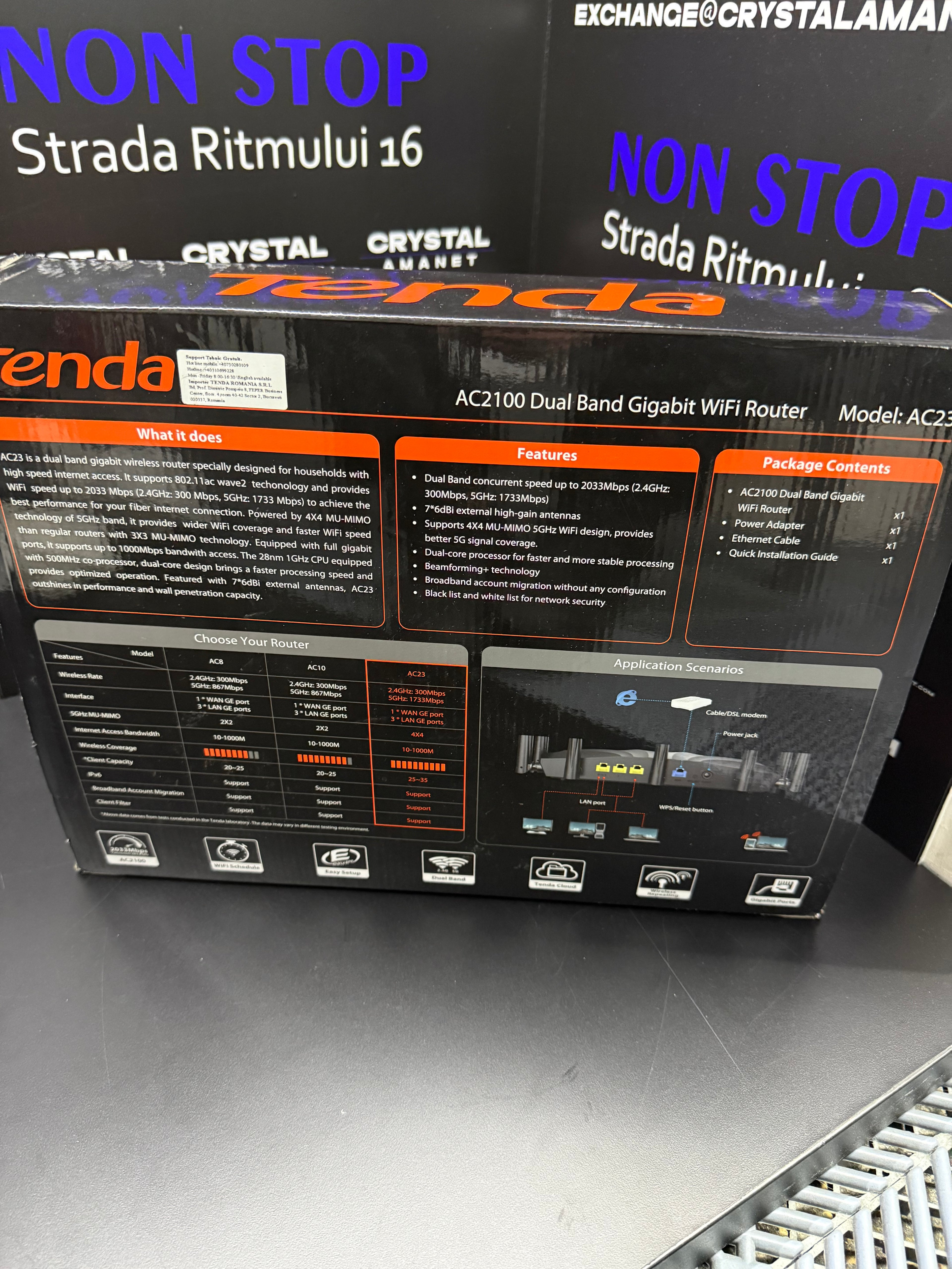 Router Tenda AC230 5Ghz Gigabit