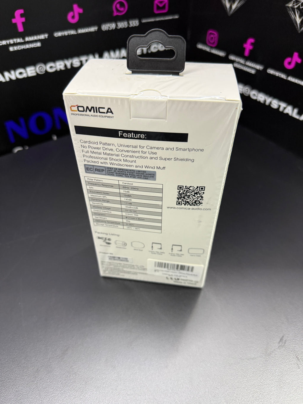 Microfon directional Comica CVM-VM10II