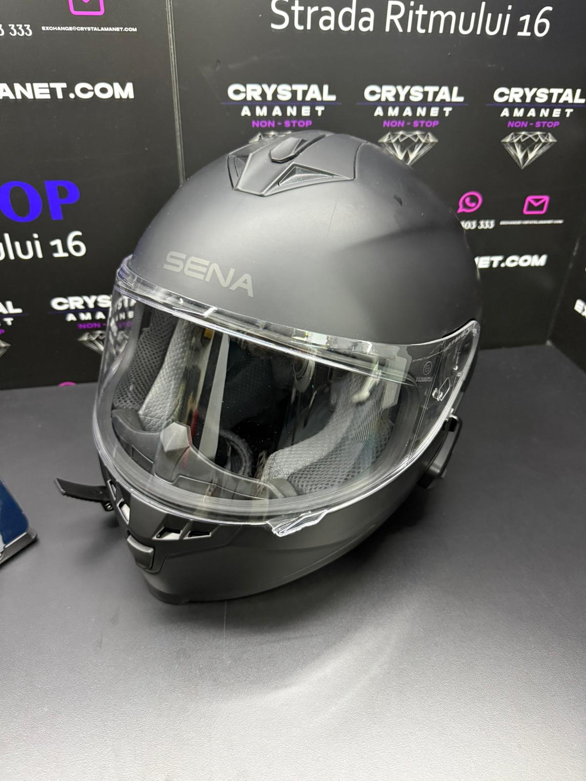 Casca Sena Outride Negru mat + Intercom Sena Size L