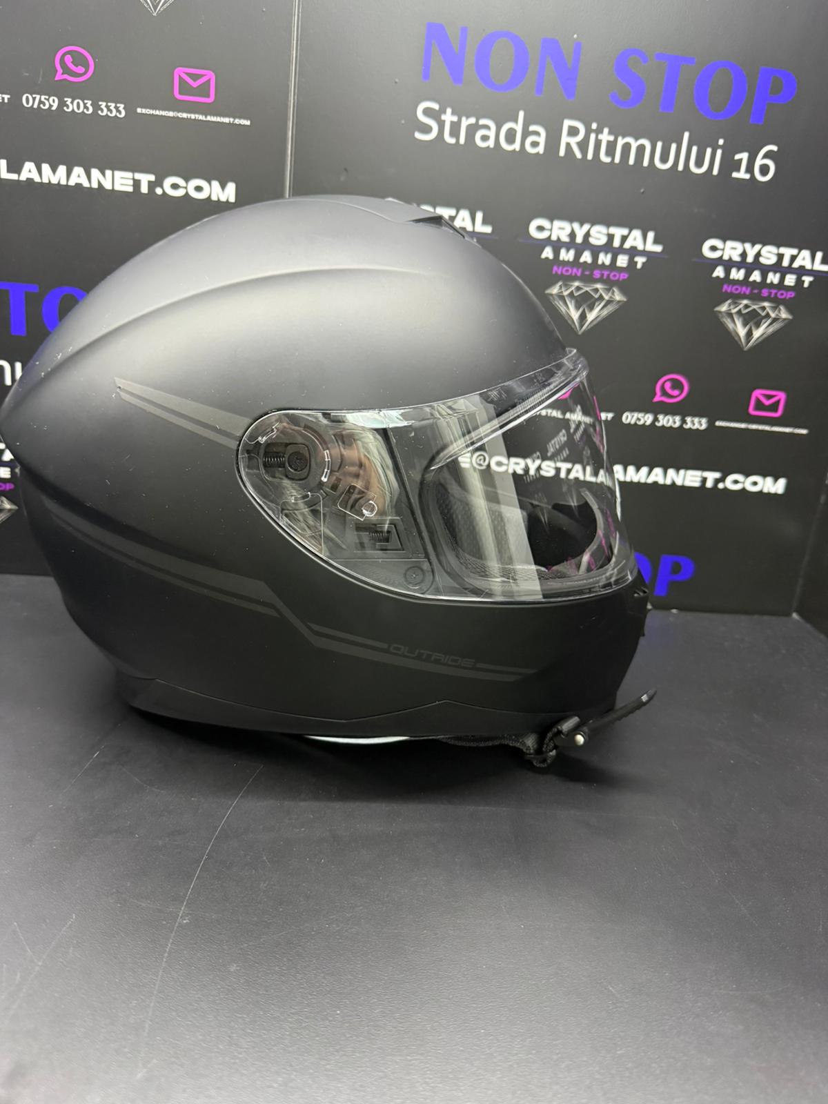 Casca Sena Outride Negru mat + Intercom Sena Size L