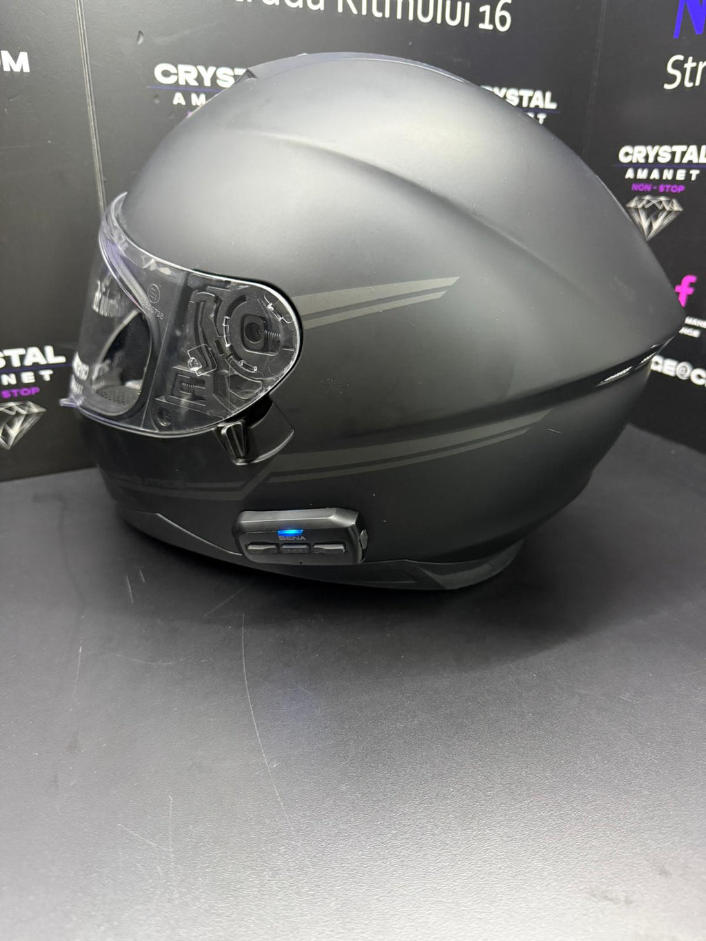 Casca Sena Outride Negru mat + Intercom Sena Size L