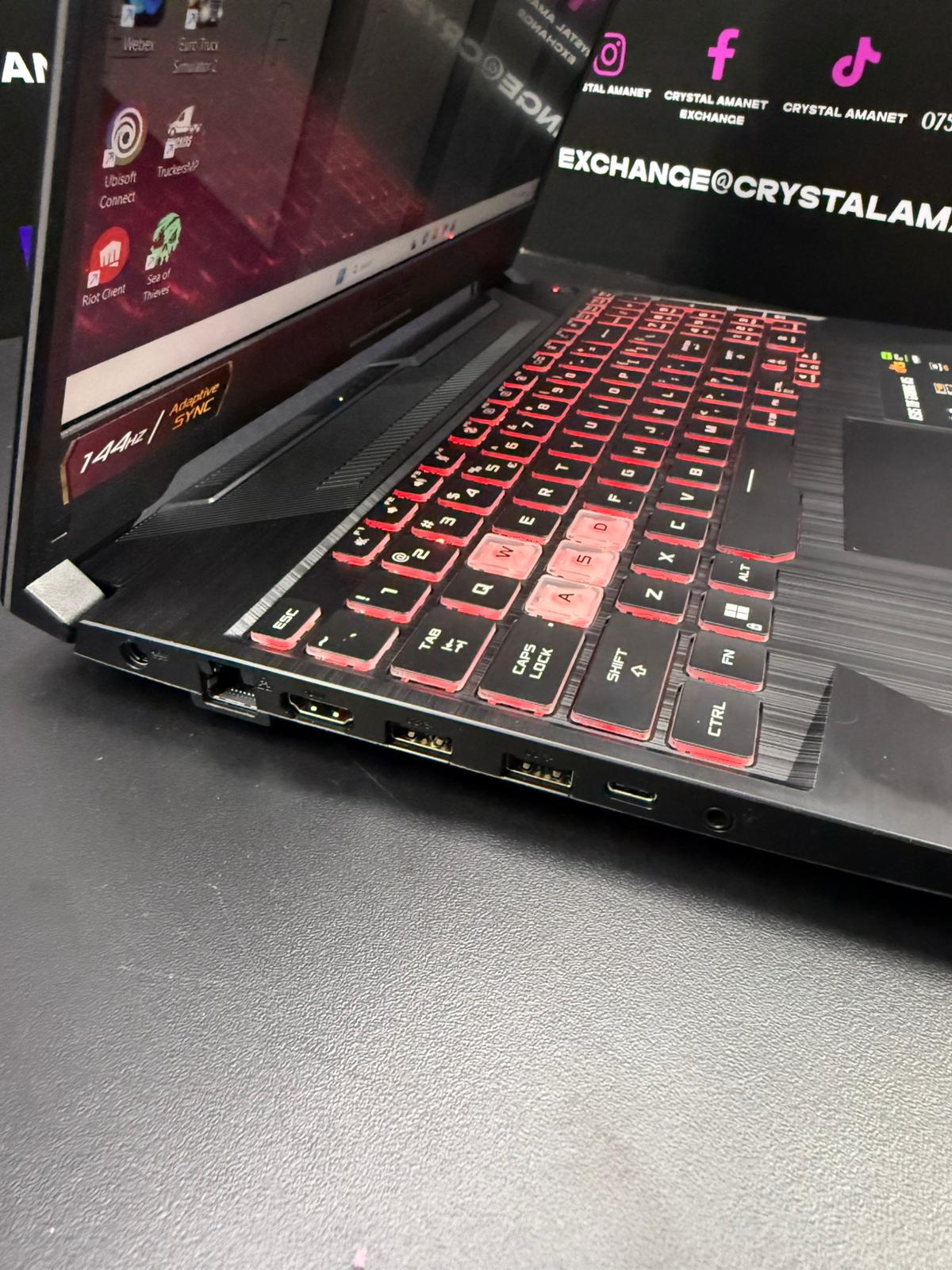 Laptop ASUS TUF A15 - Ryzen 7535HS, RTX 3050, 16GB, SSD 512GB