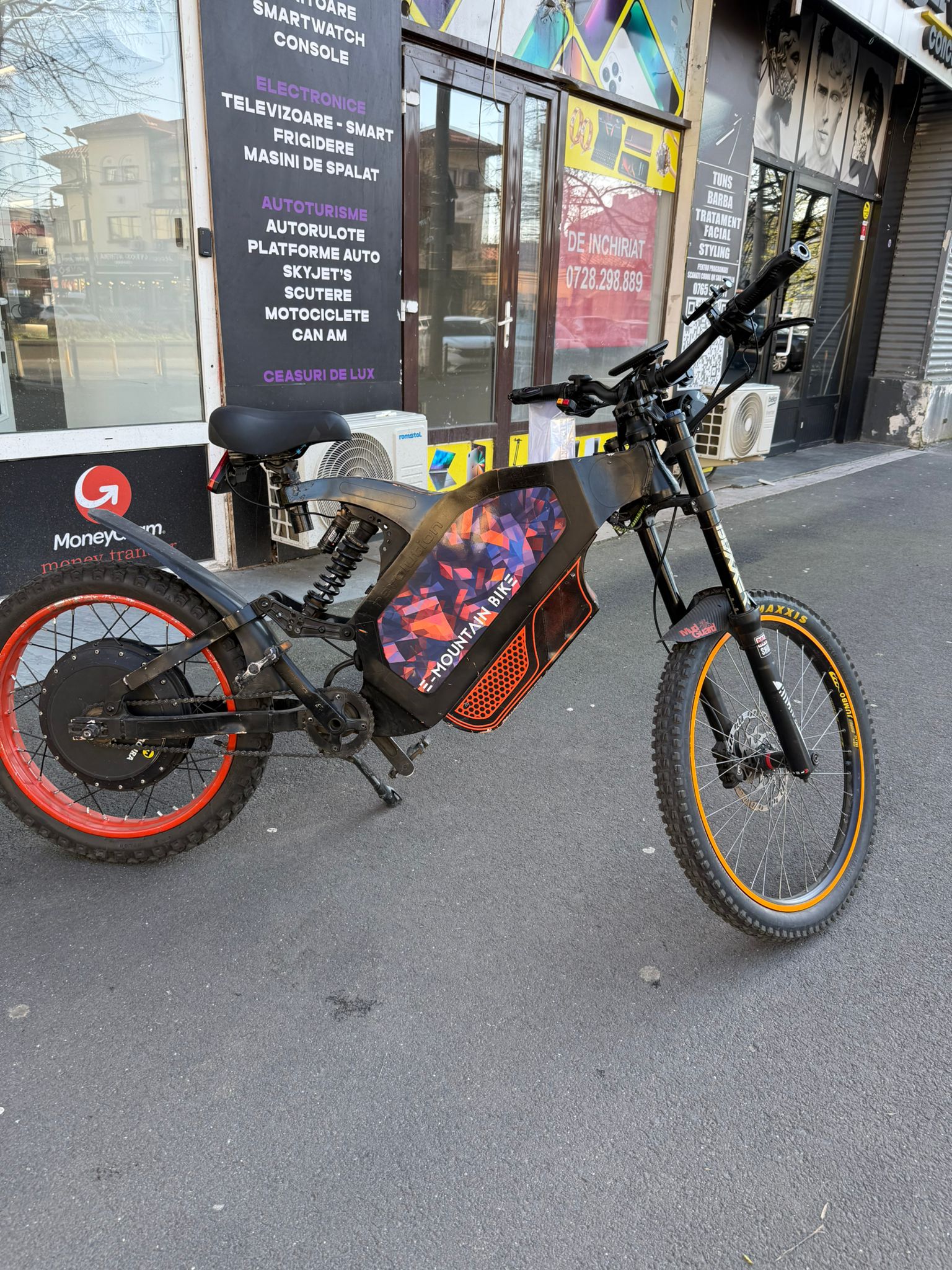 E-Mountain Bike Bicycle Custom