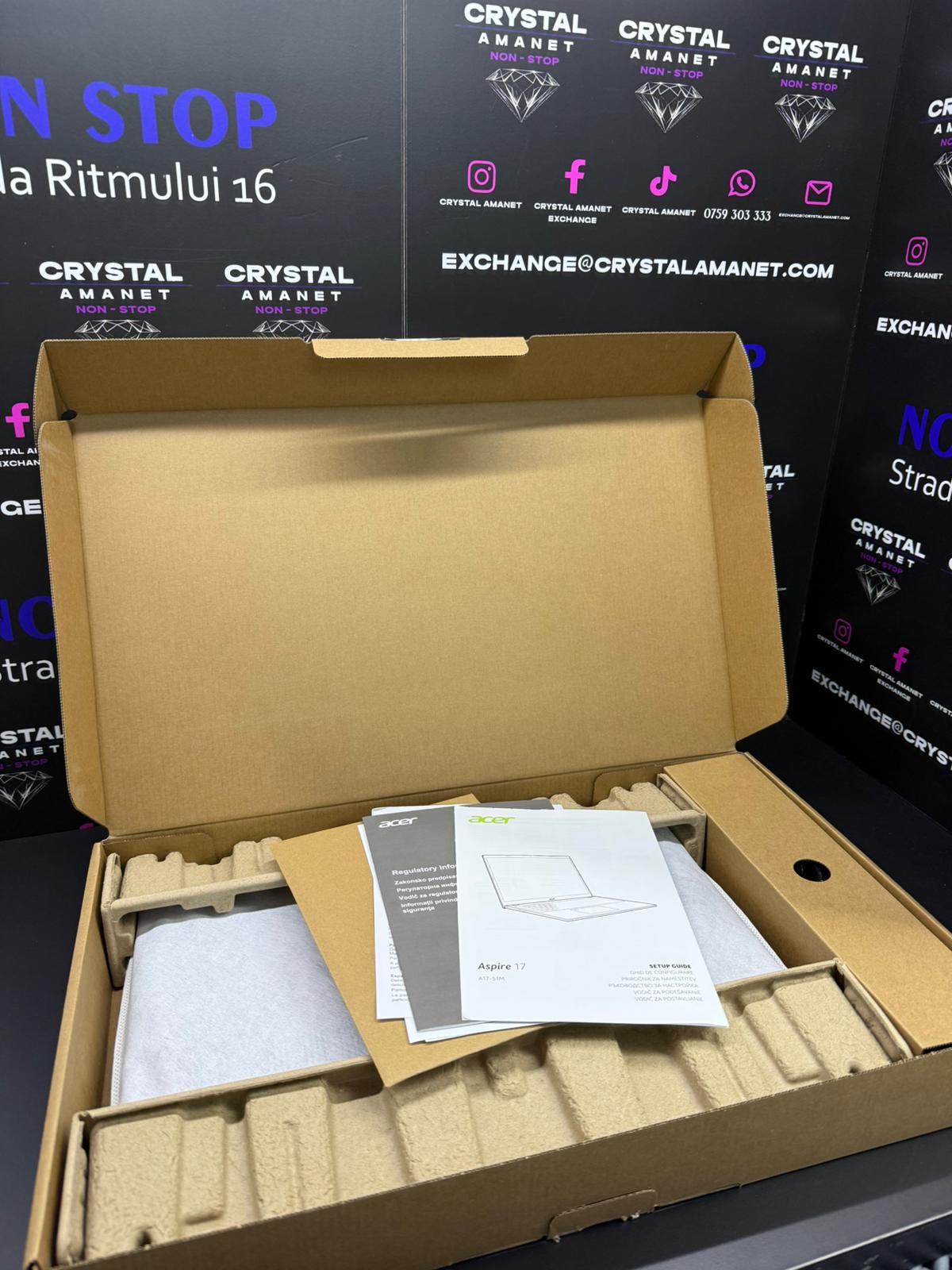 Laptop Acer Aspire 17.3, Intel Core 7 150U, 16Gb, 1Tb