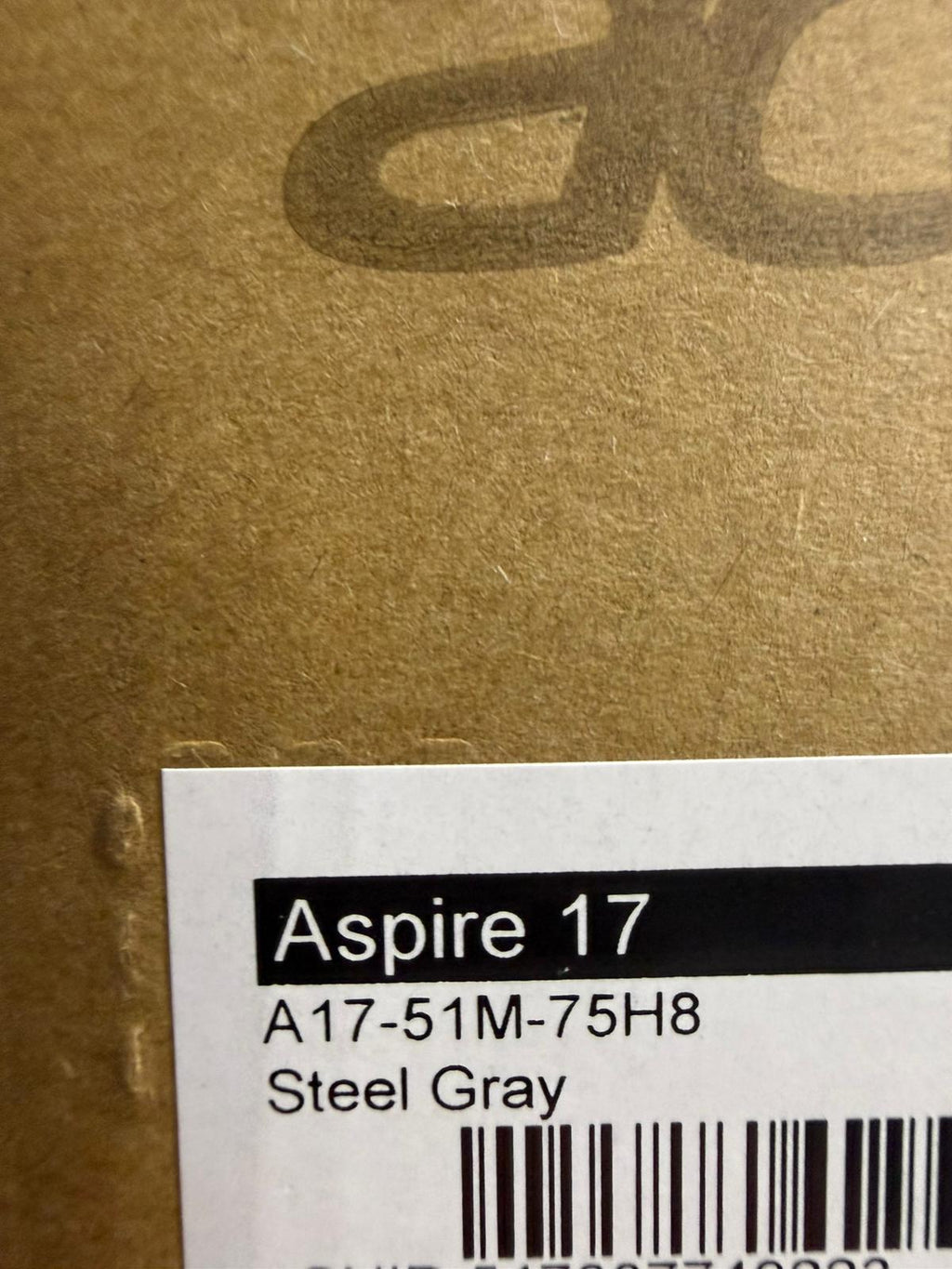 Laptop Acer Aspire 17.3, Intel Core 7 150U, 16Gb, 1Tb