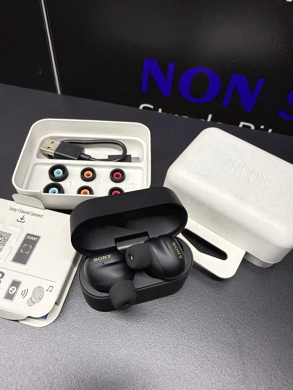 Casti audio Sony wireless WF-1000XM6