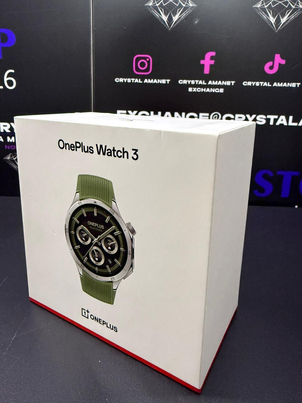 Smartwatch OnePlus Watch 3 46mm Emerald Green