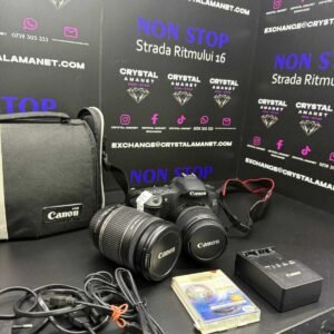 Canon EOS 60D + Obiectiv EF-S 18-55mm, Obiectiv EF-S 18-200mm