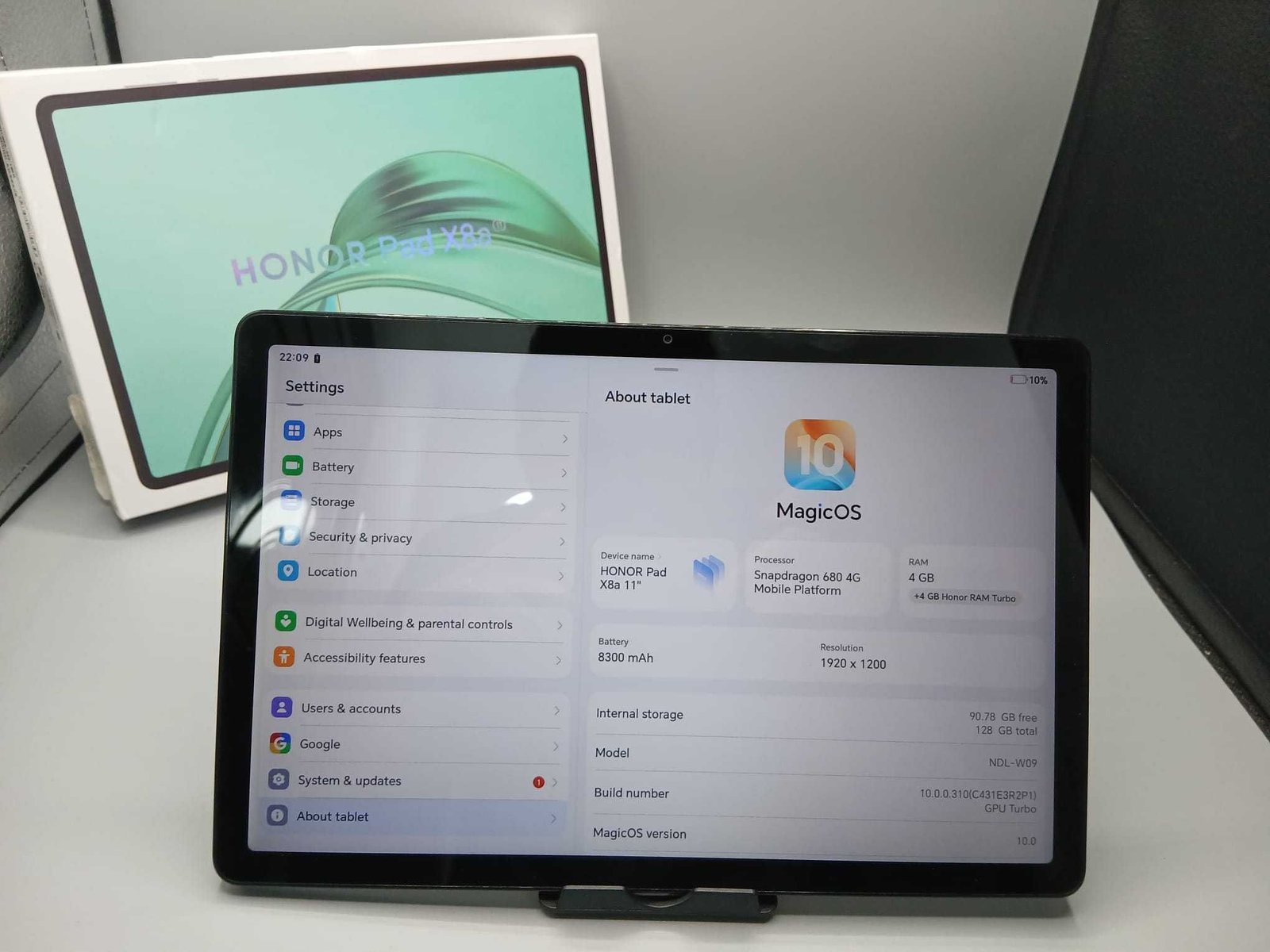 Tableta Honor Pad X8a - imagine 2