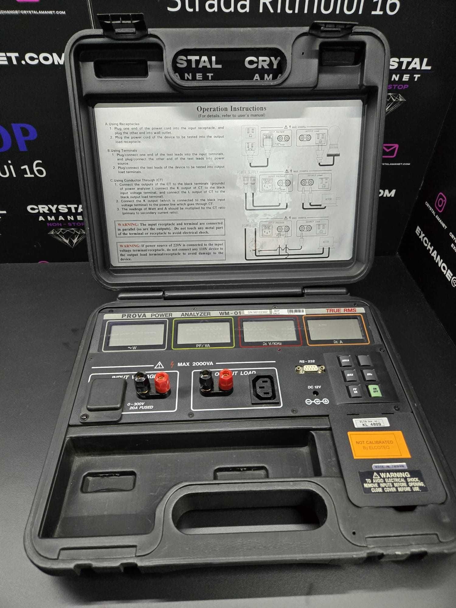 Analizator de putere Prova WM-01