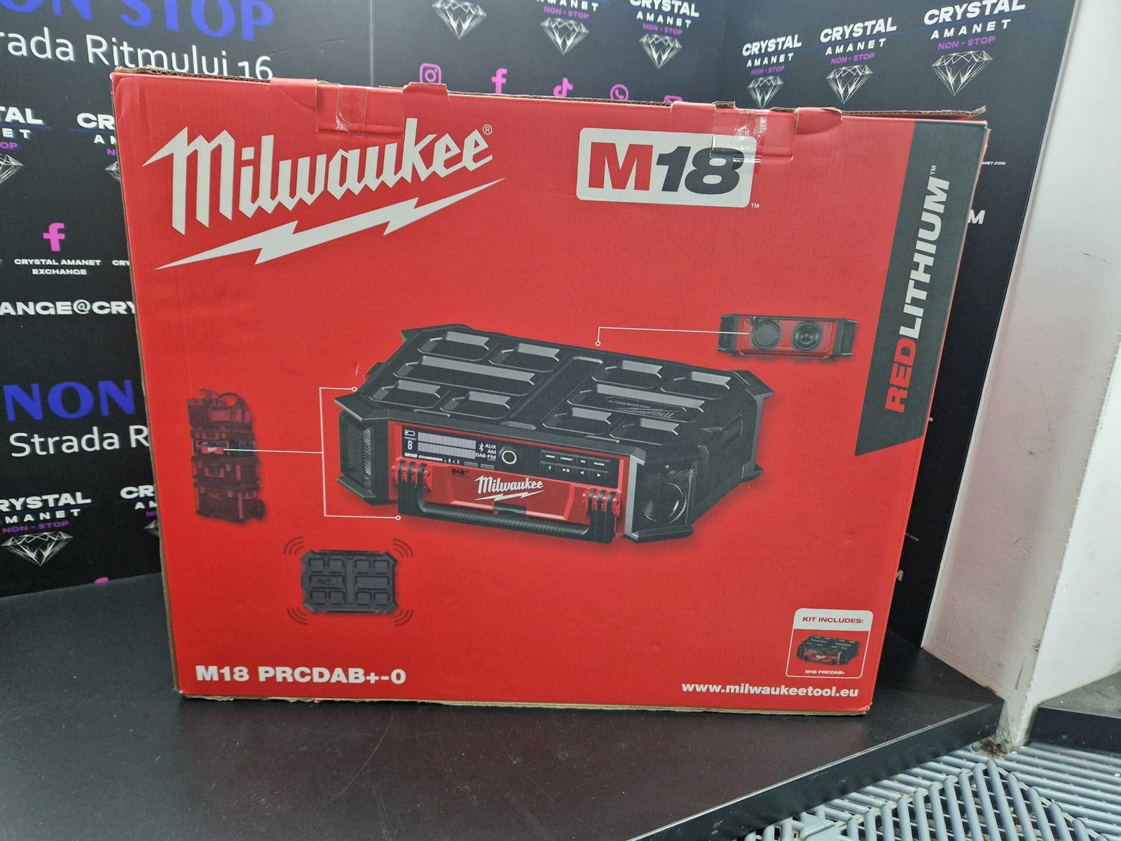 Milwaukee M18 PRCDAB+ PACKOUT