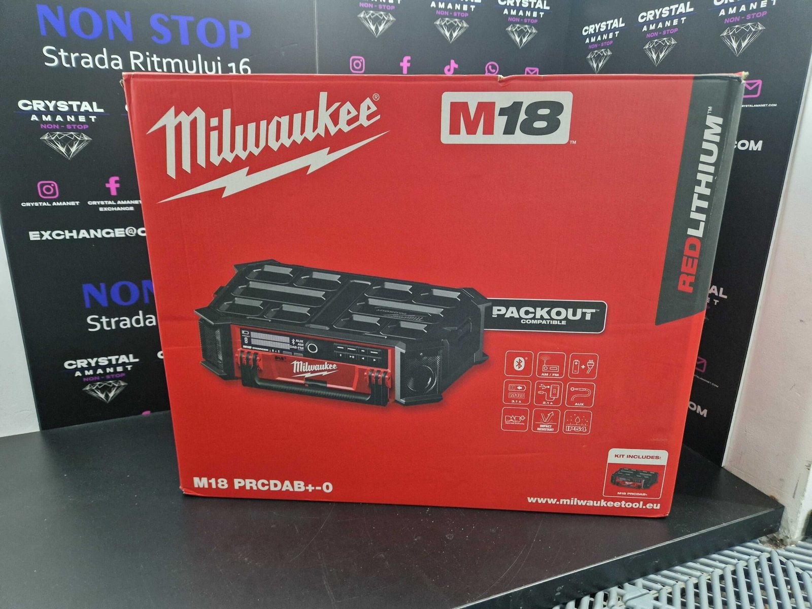 Milwaukee M18 PRCDAB+ PACKOUT - imagine 3